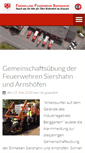 Mobile Screenshot of feuerwehr-siershahn.de